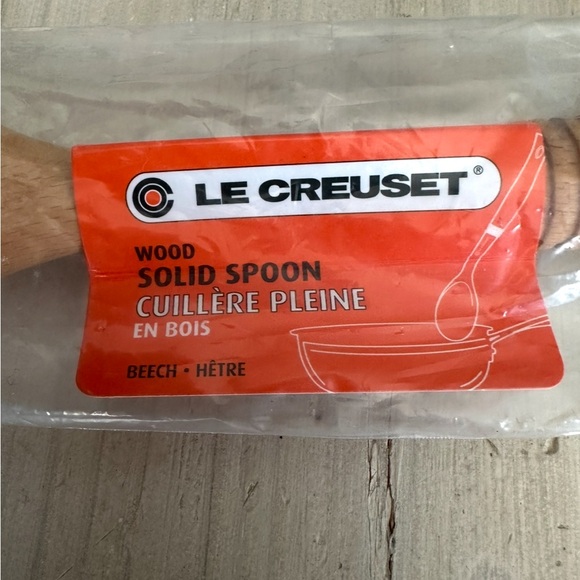 Le Creuset solid wood 12.5” revolution spoon - Picture 4 of 5